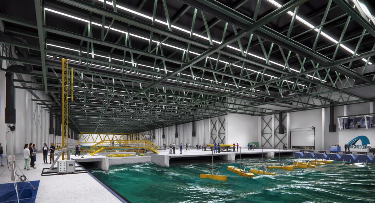 Advanced facility for research and training in maritime activities.