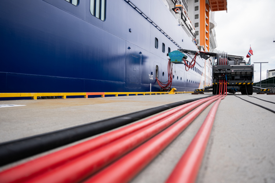 Landstrømanlegg i Ålesund