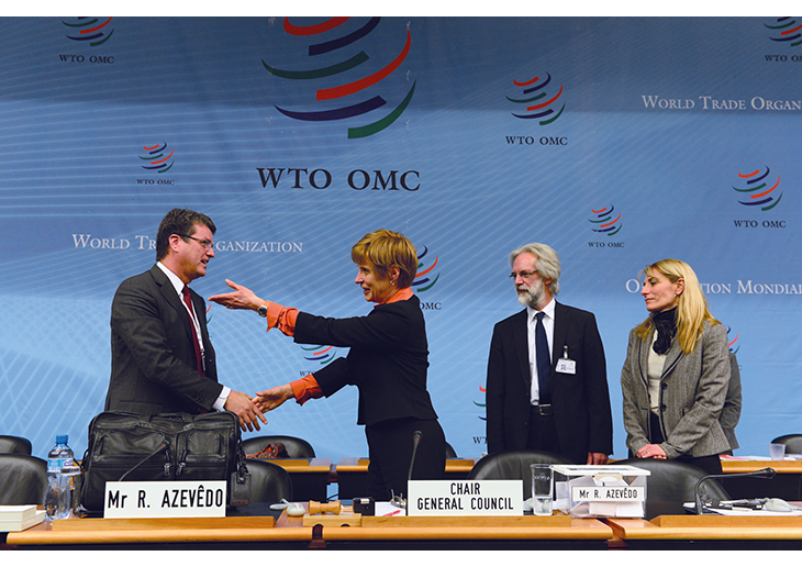 Figur 4.1 Norges fremtredende posisjon i WTO
