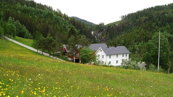 Landbruket forvalter et kulturlandskap, som er formet gjennom generasjoners bruk. Gården Dølan i Malvik kommune, Sør-Trøndelag fikk Kulturlandskapsprisen i 2012. 