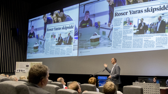 Samferdselsministeren på Kongsberg