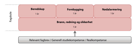 Figur 8.1 Grunnutdanning for heltidspersonell.