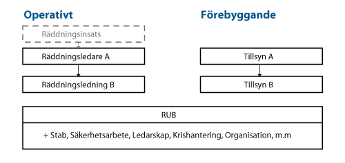 Figur 3.1 Illustrasjon av leder og videreutdanning Sverige. 