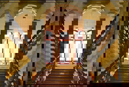 Main Stairs inside the Building