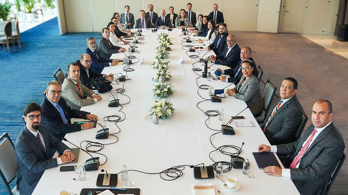 Figure 3.6 For several years, Norway facilitated negotiations between the government and the opposition in Venezuela on a political and inclusive solution to the conflict, based on a desire from both parties. Photo from the signing of the memorandum of understa...