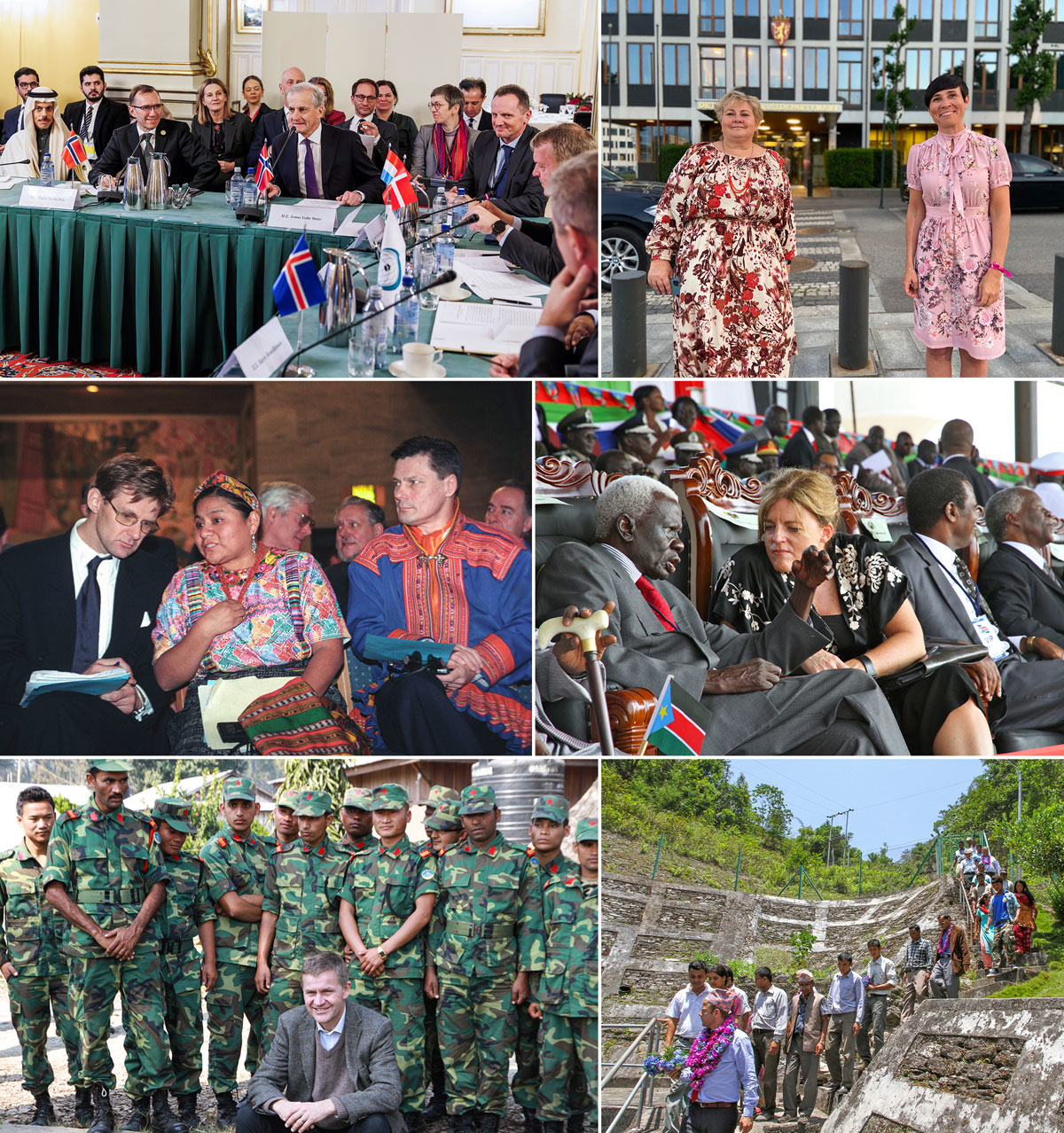 Figur 8.4 Bredt politisk engasjement for fred og konfliktløsning.