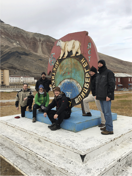 Figur 2.11 Det årlege møtet med fiskeristyresmaktene i USA ble holdt i Barentsburg på Svalbard i 2017
