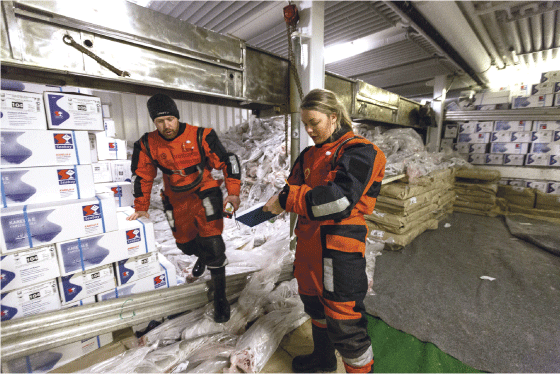 Figur 2.6 Kystvakta på kontroll
