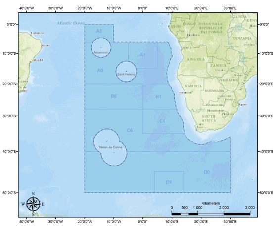 Figur 3.15 SEAFO sitt konvensjonsområde 
