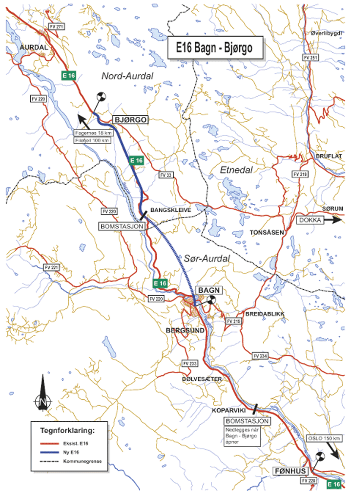 Figur 2.1 Oversikt over planområdet 
