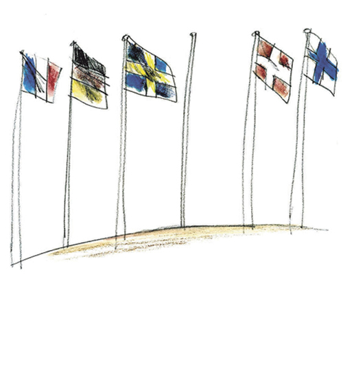 Figur 23.9 Europeisk integrasjon spiller en viktig rolle i det nordiske samarbeidet.
