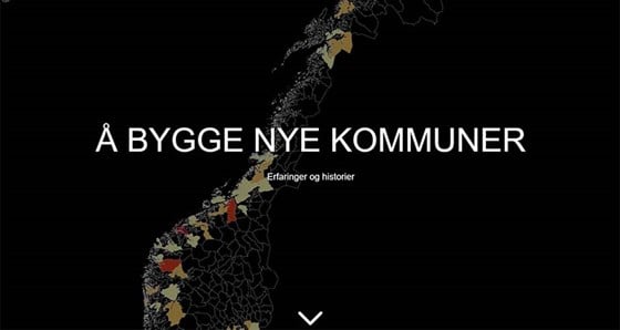 I kartfortellingen (lenke: https://arcg.is/LST5T) bidrar aktører fra Indre Østfold og Stavanger med erfaringer og historier om hvordan de bygger nye kommuner. 