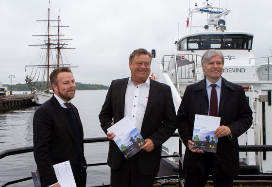 Regjeringa la fram havstrategi i juni 2019ategien "Blå mogleg