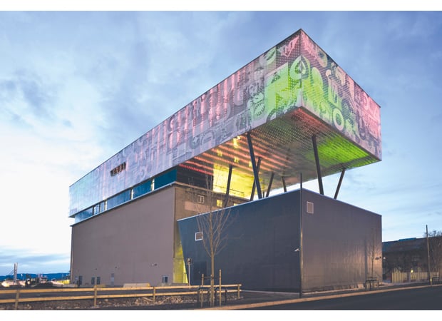 Figur 5.3 Rockheim is the national museum for pop and rock in Norway situated in Trondheim. The building is owned by Entra Eiendom AS, which is wholly owned by the State. The company is categorised under Category 1.