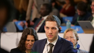 Andreas Bjelland Eriksen deltar på COP16 i Roma