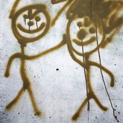 Figur 10.1 (graffiti av to mennesker)