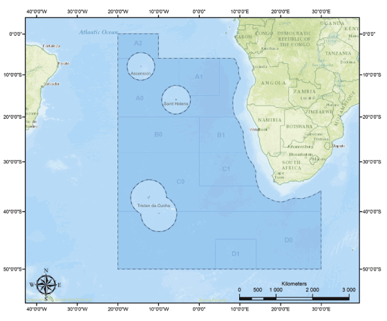 Figur 3.17 SEAFO sitt konvensjonsområde 