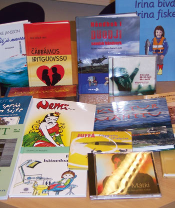 Figur 12.1 Samisk bibliotekmateriale