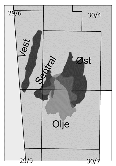 Figur 2.2 Kart over Martin Linge-feltet