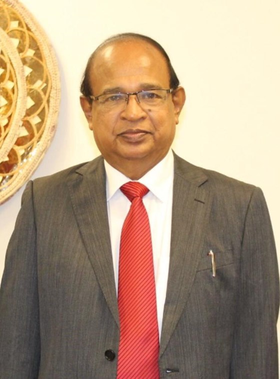 Den demokratiske sosialistiske republikken Sri Lankas ambassadør, Nawalage Lovi Godfrey Cooray