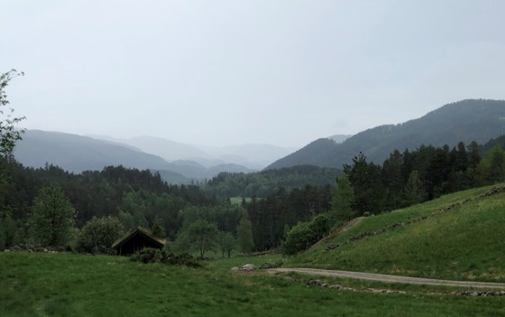 Blåne bak blåne – landskapsdybde.