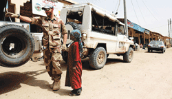 Figur 3.7 Fra midten av mai 2009 sender Forsvaret et FN feltsykehus til FN-operasjonen MINURCAT II i Tsjad for ett år