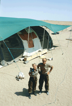 Figur 4.11 Norsk personell ved feltsykehus i Irak på begynnelsen av 1990tallet