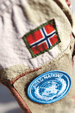 Figur 7.1 Flernasjonale styrkebidrag muliggjør internasjonalt samarbeid for å sikre god oppfølging av personellet