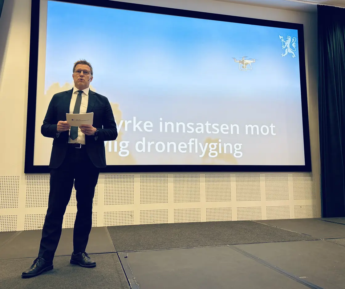 Statssekretær åpner dronesenter