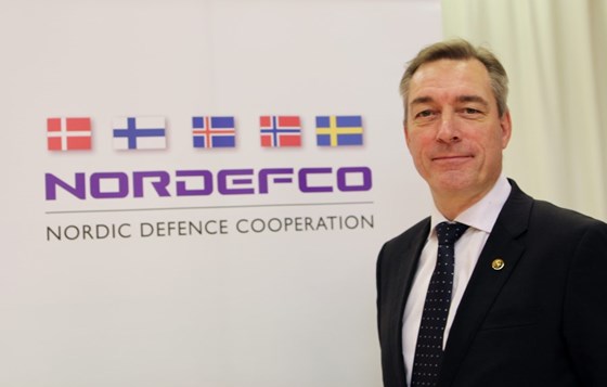 Forsvarsminister Frank Bakke-Jensen møtte sine nordiske kolleger for første gang under forsvarsministermøtet i NORDEFCO 6. november.