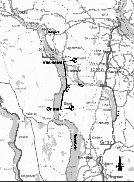 Figur 5.1 Bomplassering