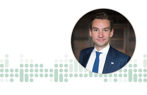 Portrett av statsråd Henrik Asheim. Foto: Marte Garmann.