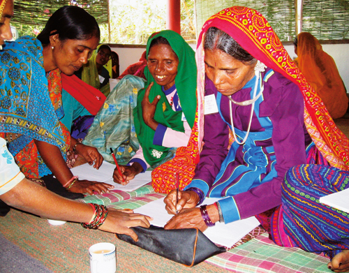 Figure 2.1 The Norwegian Association of Local and Regional Authorities
 supports training programmes for women representatives in India.