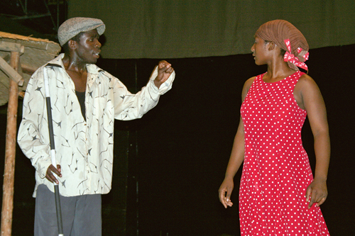 Figure 2.4 The difficult questions about relationships and identity
 raised in Ibsen’s play 
A Doll’s
 House are still relevant today. The ­voices of the
 main characters, Nora and Helmer, continue to be heard in the public
 debate all over the world. Cultural development can be both an end
 and a means in a country’s development process.