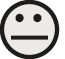 Face with straight mouth