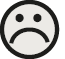 Frowning face