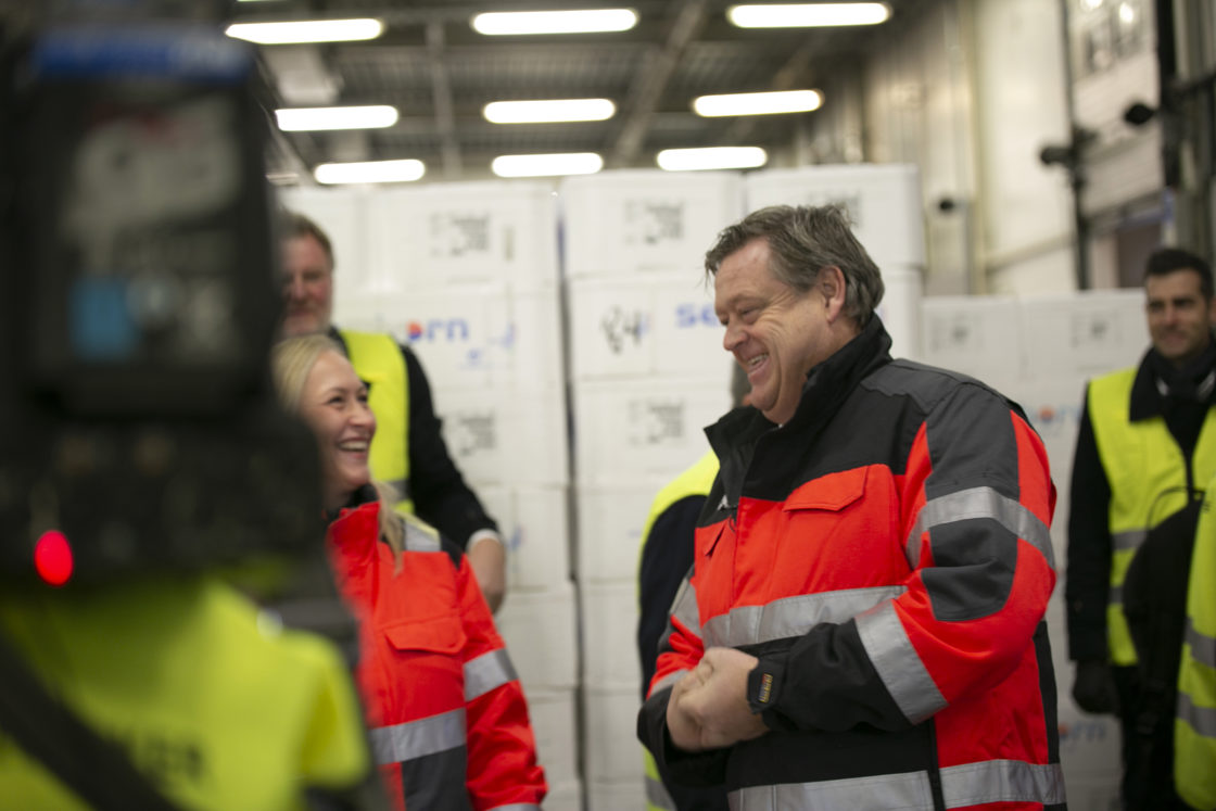 Fiskeri- og sjømatminister Harald T. Nesvik.