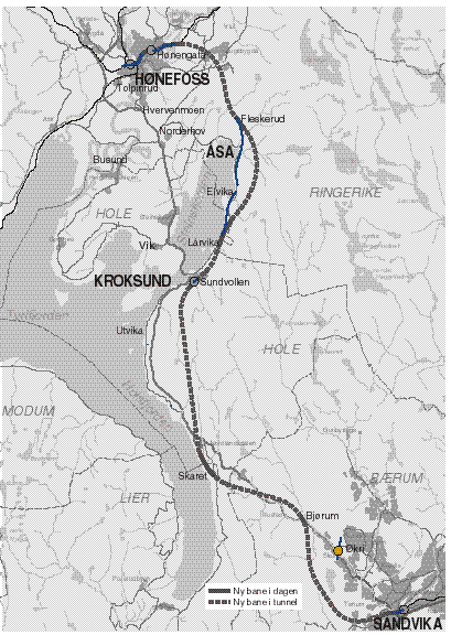 Figur 3.3 Åsakorridoren