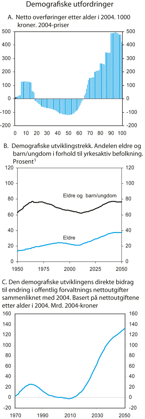 Figur 3.6 Demografiske utfordringer