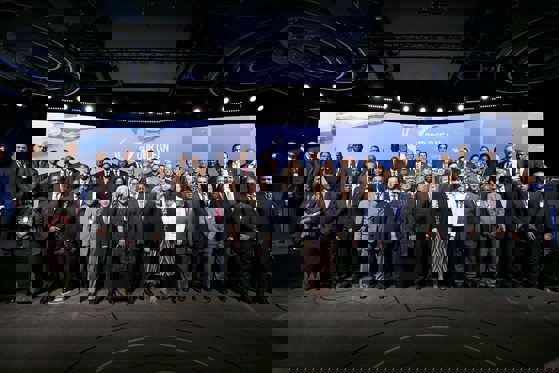 The participants at this year's Our Ocean conference