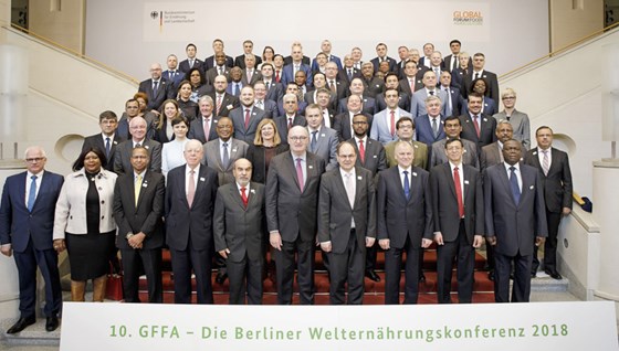 Statsråd Dale deltok på Global Forum for Food and Agriculture med over 70 landbruksministre.  