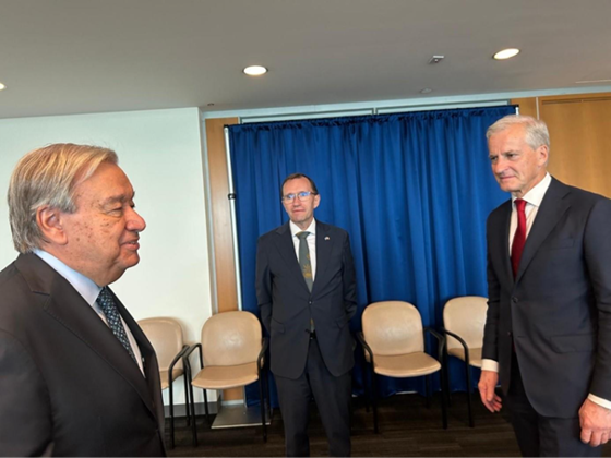 UMIN SMIN møter Gutteres