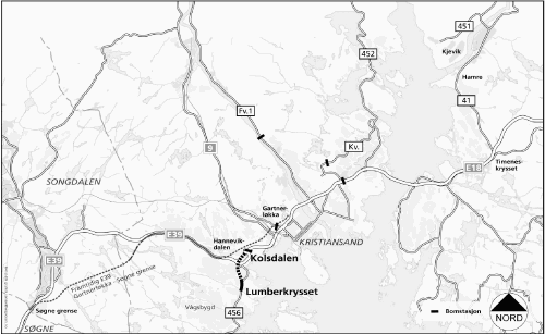 Figur 1.1 Oversiktskart