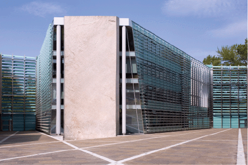 Figur 4.1 Det nordiske ambassadekomplekset i Berlin, tegnet av Snøhetta m.fl.