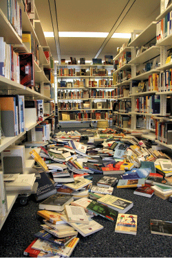 Figur 6.3 Matias Faldbakken, Book Sculpture, dOCUMENTA (13) 9. juni – 16. september 2012.