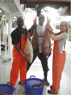 Figur 2.10 Forskningsfartøyet Dr. Fritjof Nansen har vore eit viktig verktøy for fiskeribestanden
