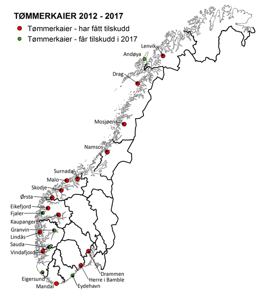 Tømmerkaier 2011 - 2017