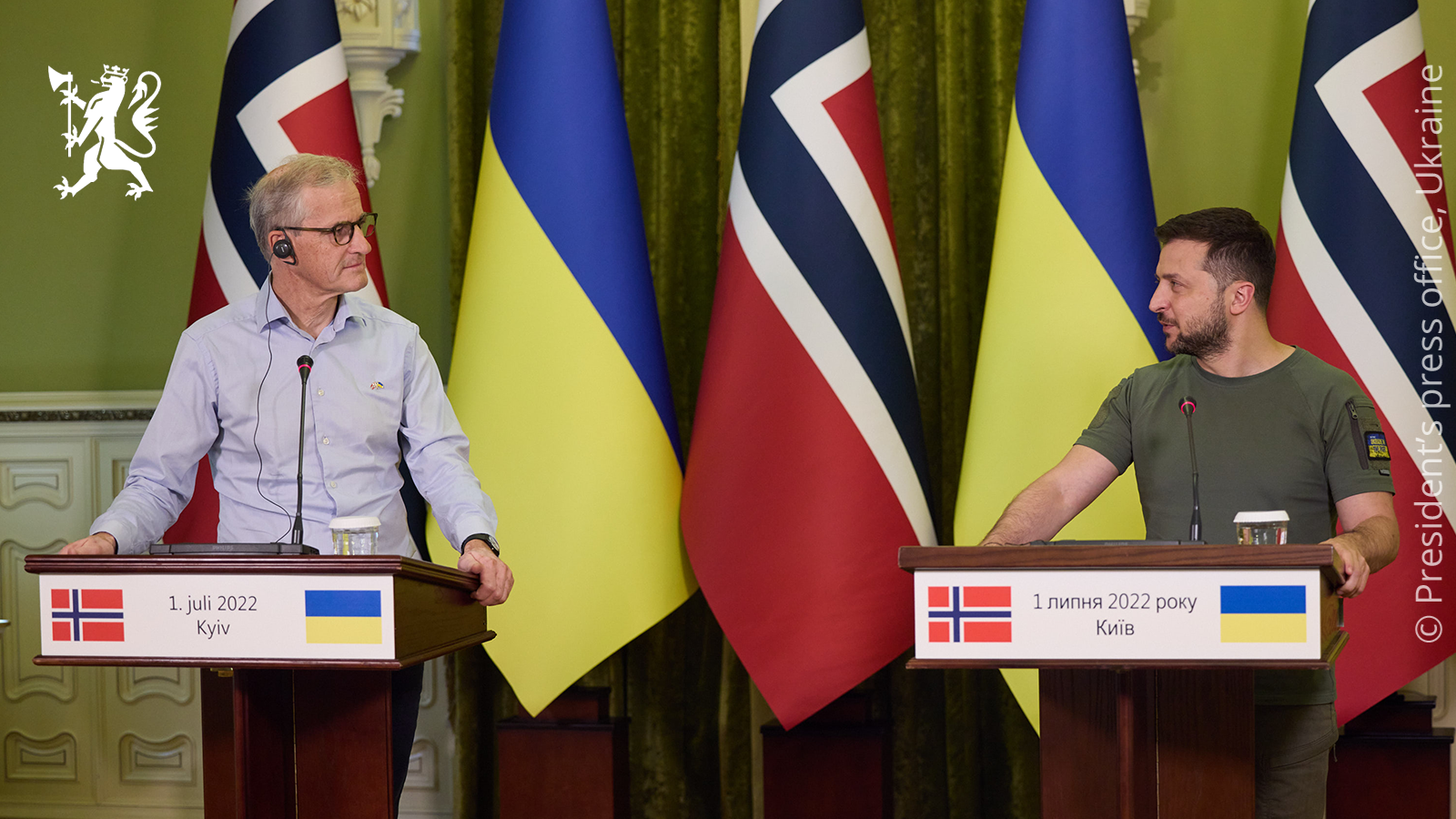 Norsk støtte til Ukraina og nabolandene