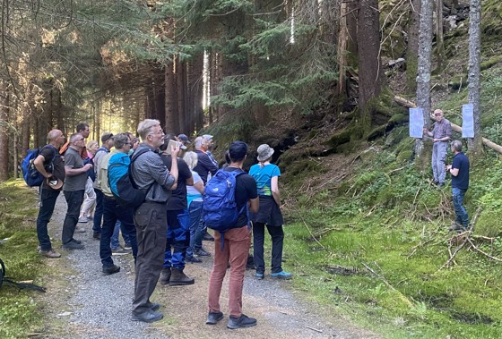 Forstmannsforening på tur i Vestland