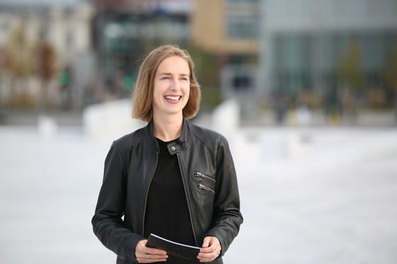 Portrettbilde av næringsminister Iselin Nybø